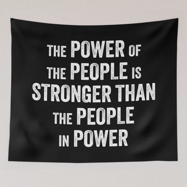 Item preview, Power of The People designed and sold by Texterns.