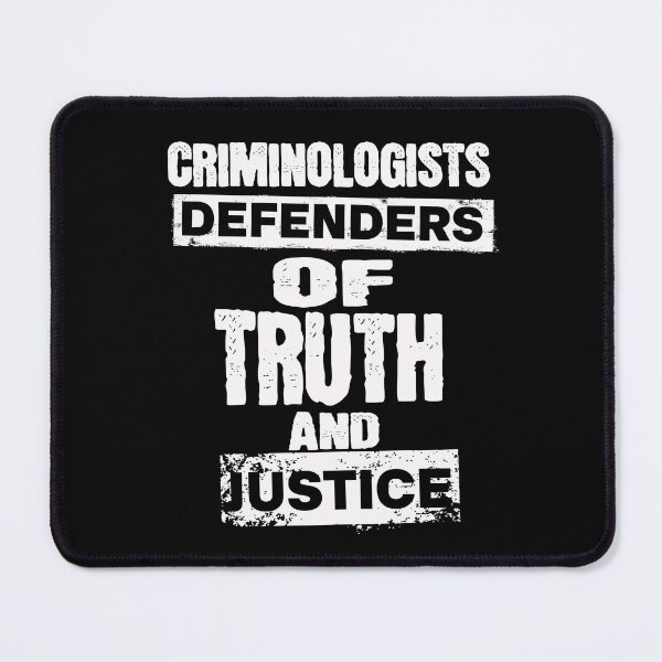 Item preview, Defenders Of Truth And Justice Criminologist Forensic science Criminology designed and sold by HosvPrint .s.