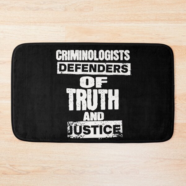Item preview, Defenders Of Truth And Justice Criminologist Forensic science Criminology designed and sold by HosvPrint .s.