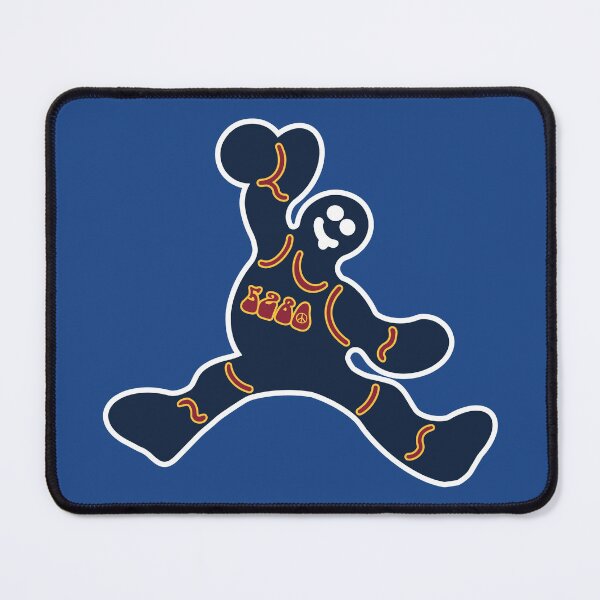 Item preview, Jumping Denver Nuggets Gingerbread Man designed and sold by John Abernathy.