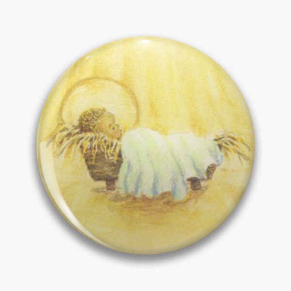 Item preview, Christmas Doves Adoring Jesus in Manger designed and sold by Audrey Ascenzo.