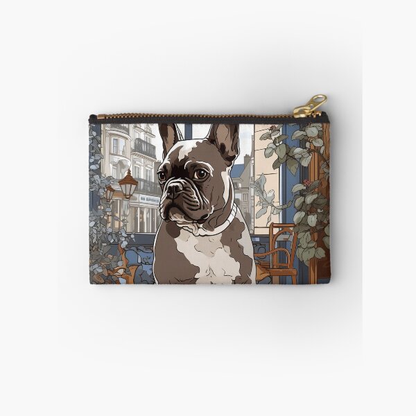 Item preview, Copy of French Bulldog in a Parisian Cafe designed and sold by Johnelh.