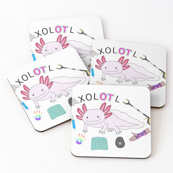Item preview, Occupational therapy axolotl designed and sold by Lovethatsticks.