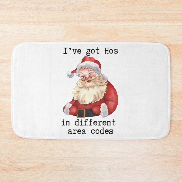 Item preview, I've Got Hos In Different Area Codes (Santa) designed and sold by OscarAndOphelia.