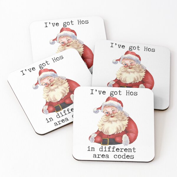 Item preview, I've Got Hos In Different Area Codes (Santa) designed and sold by OscarAndOphelia.