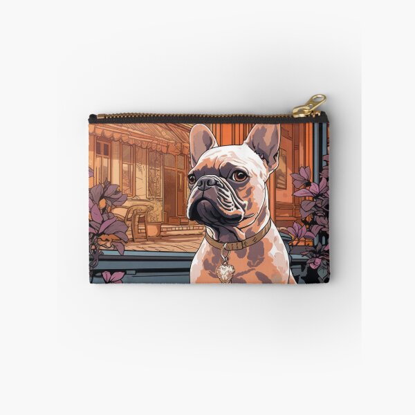 Item preview, Copy of French Bulldog in a Parisian Cafe designed and sold by Johnelh.