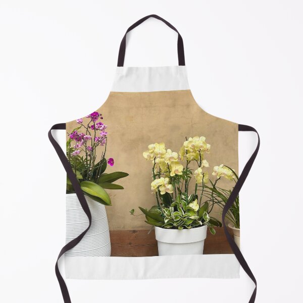 Item preview, Flower Pots Against a Clay Wall - Floral Wall Art designed and sold by YemmyZImages.