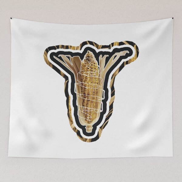 Item preview, Corn cob pattern -  Dry leaves designed and sold by ShabayekShop.