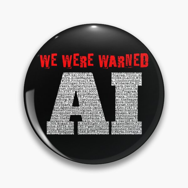 Item preview, AI: We Were Warned designed and sold by milesromney.