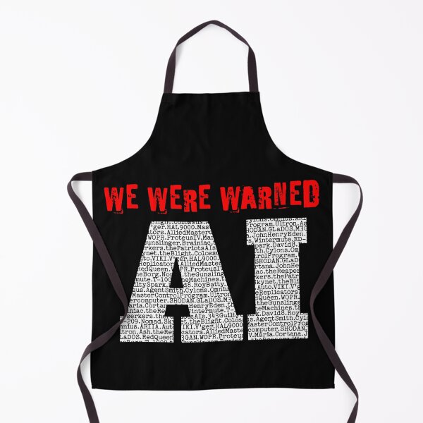 Item preview, AI: We Were Warned designed and sold by milesromney.