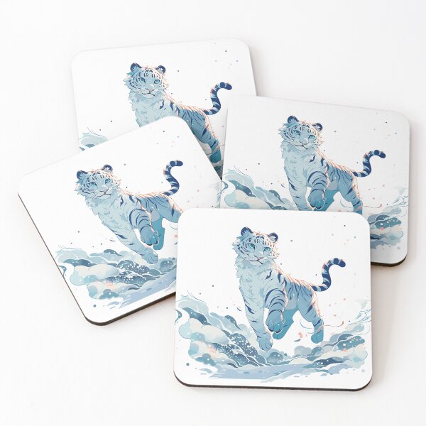 Item preview, Snow Leopard in Winter Wonderland designed and sold by etherElric.
