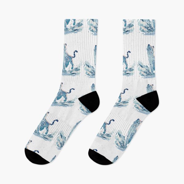 Item preview, Snow Leopard in Winter Wonderland designed and sold by etherElric.