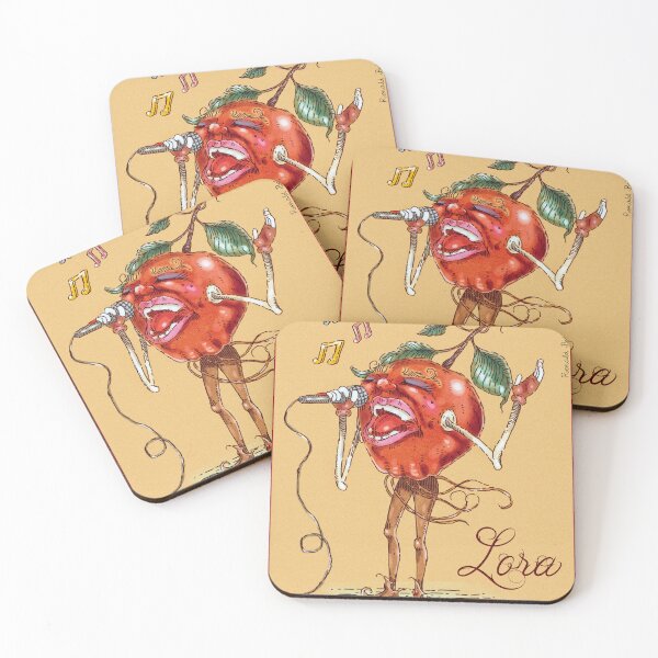Item preview, Lora Apple Lady Karaoke  designed and sold by RonaldBottsArt.
