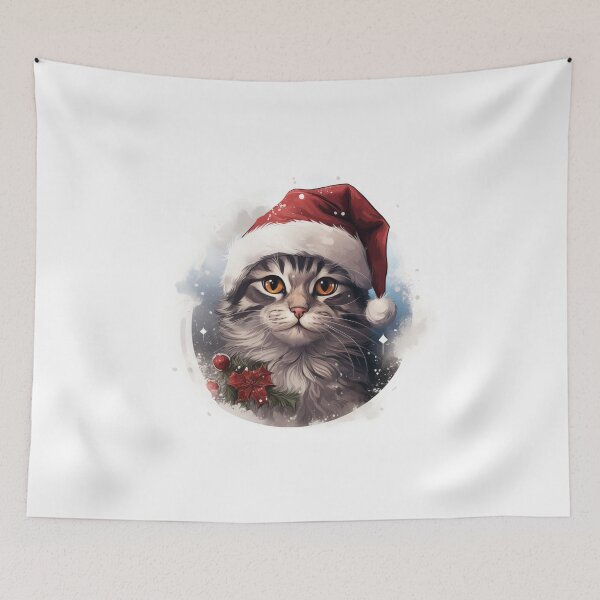 Item preview, Christmas Cat designed and sold by TheGreenAna.