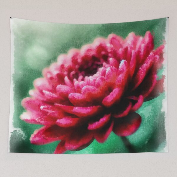 Item preview, Red Chrysanthemum designed and sold by VANWANSHOP.