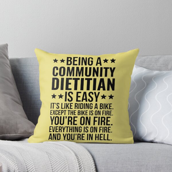 Item preview, Being A Community Dietitian Is Easy designed and sold by kamrankhan.
