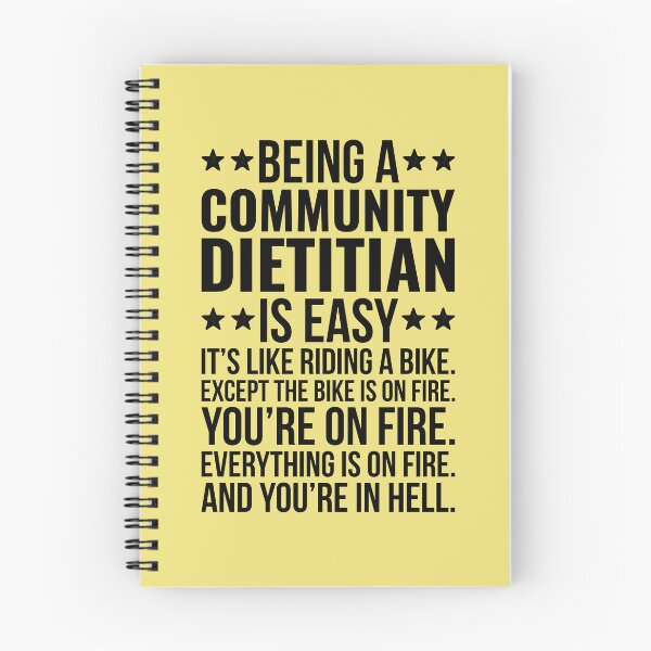 Item preview, Being A Community Dietitian Is Easy designed and sold by kamrankhan.