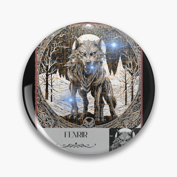 Item preview, Fenrir Norse Mythology designed and sold by MINOSDESIGN.