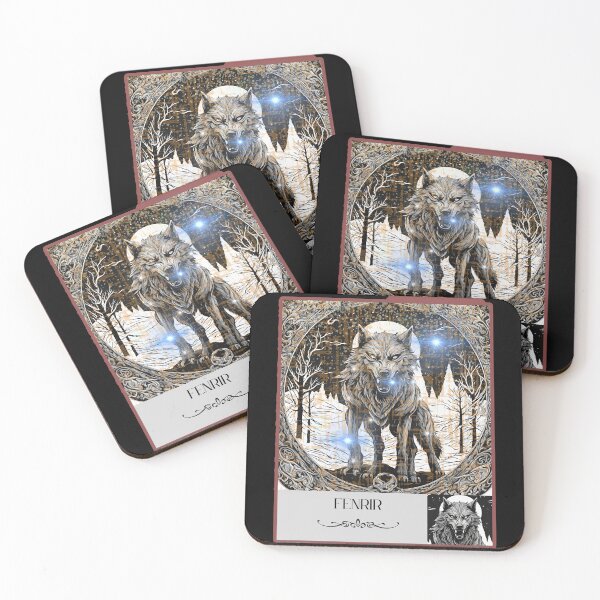 Item preview, Fenrir Norse Mythology designed and sold by MINOSDESIGN.