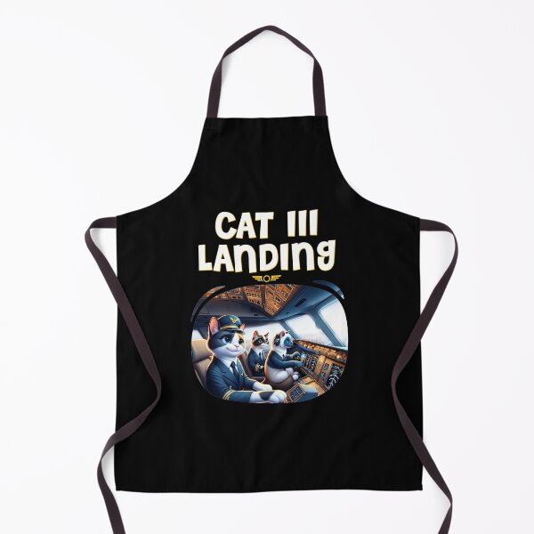 Item preview, Pilot CAT III Landing Illustration designed and sold by Uppercase Tees.