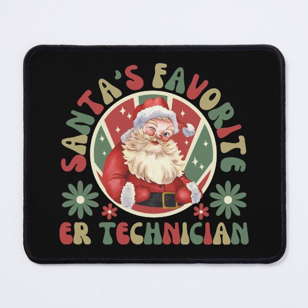 Item preview, Santas Favorite ER Tech designed and sold by Hey-Nice-Shirt.