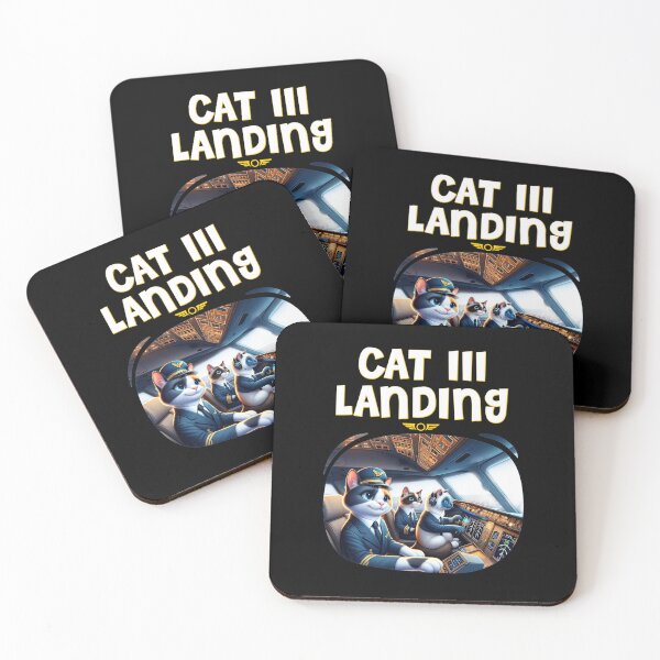 Item preview, Pilot CAT III Landing Illustration designed and sold by Uppercase Tees.