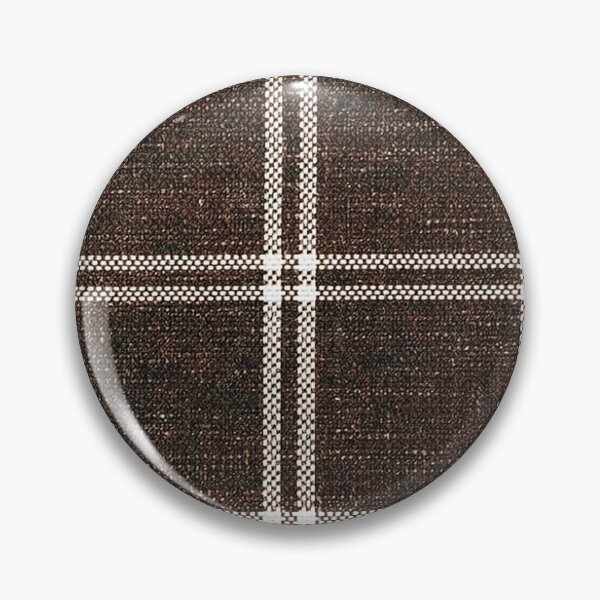 Item preview, Dark Academia Victorian Vintage Windowpane Pattern in Brown designed and sold by SamJanner.