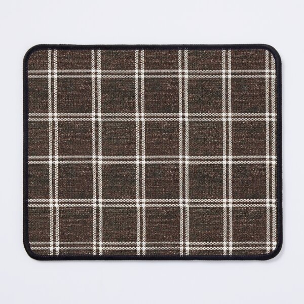 Item preview, Dark Academia Victorian Vintage Windowpane Pattern in Brown designed and sold by SamJanner.