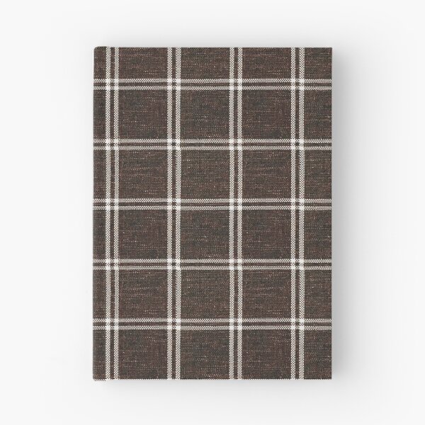 Item preview, Dark Academia Victorian Vintage Windowpane Pattern in Brown designed and sold by SamJanner.