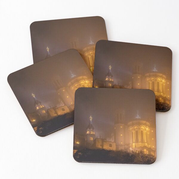 Item preview, Foggy Night in Lyon, France designed and sold by SafariByMarisa.