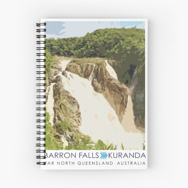 Item preview, Waterfalls FNQ Poster 4 designed and sold by Randell Burke.