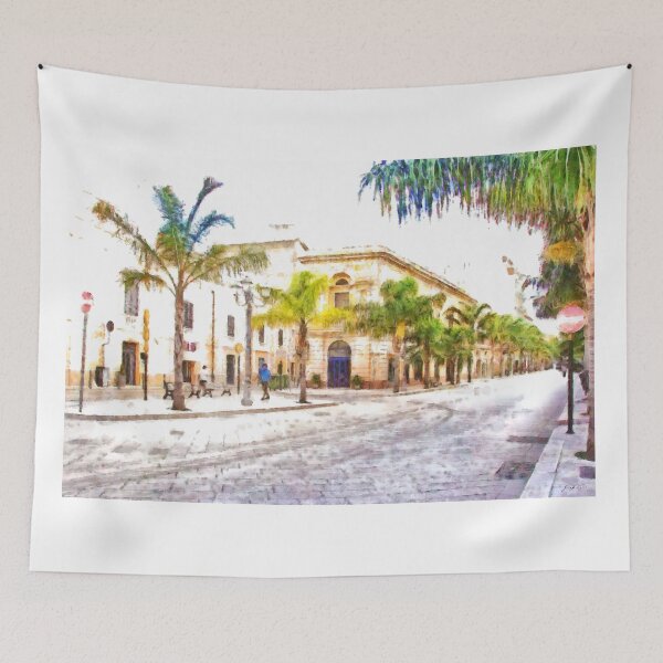 Item preview, Course with palm trees designed and sold by Giuseppe Cocco.