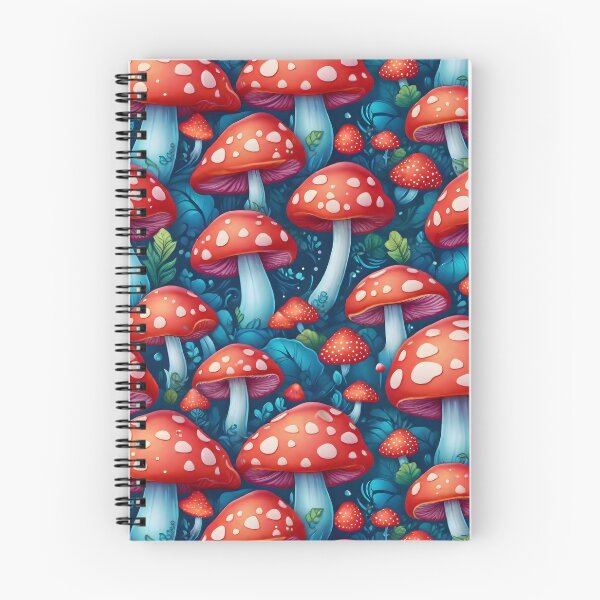 Item preview, Kawaii Mushrooms Pattern designed and sold by Patternliss.