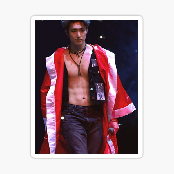 Item preview, Kpop ATEEZ Mingi Shirtless Korean Idol designed and sold by StarBunnyDesign.
