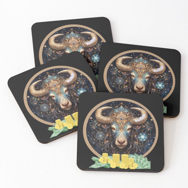 Item preview, Cosmic Money Bull designed and sold by Bliss Find And Design.