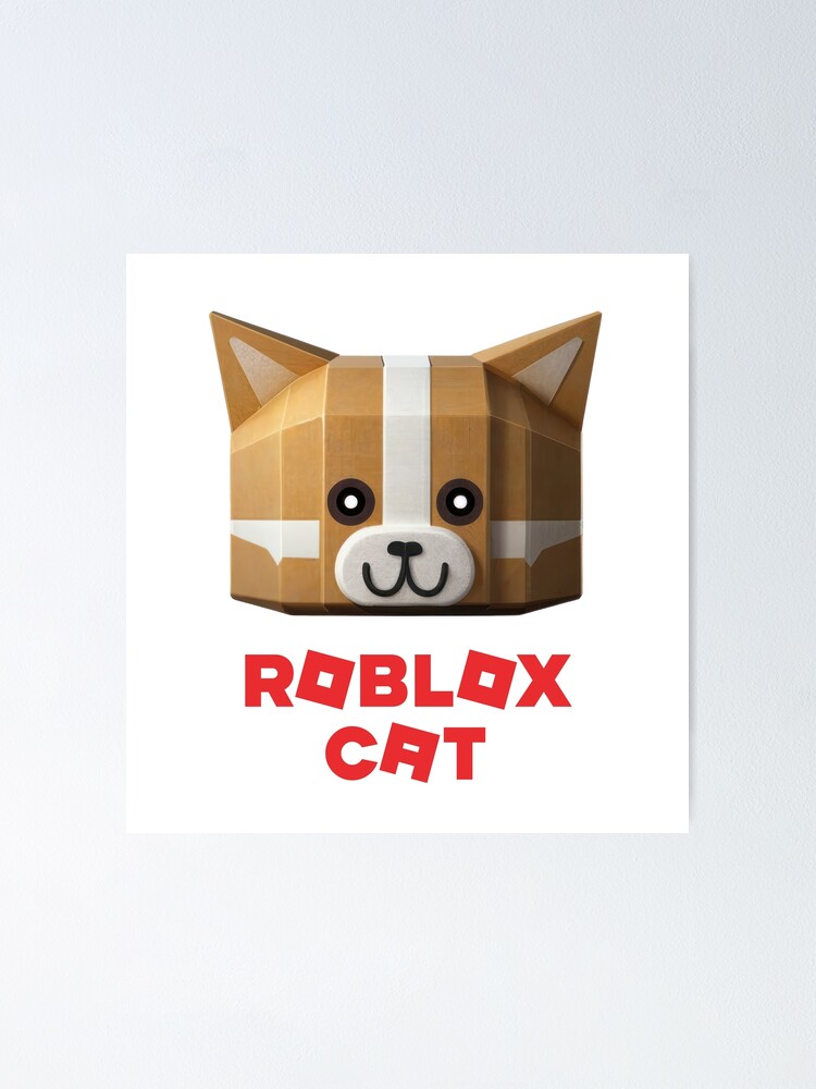 Roblox Cat Poster