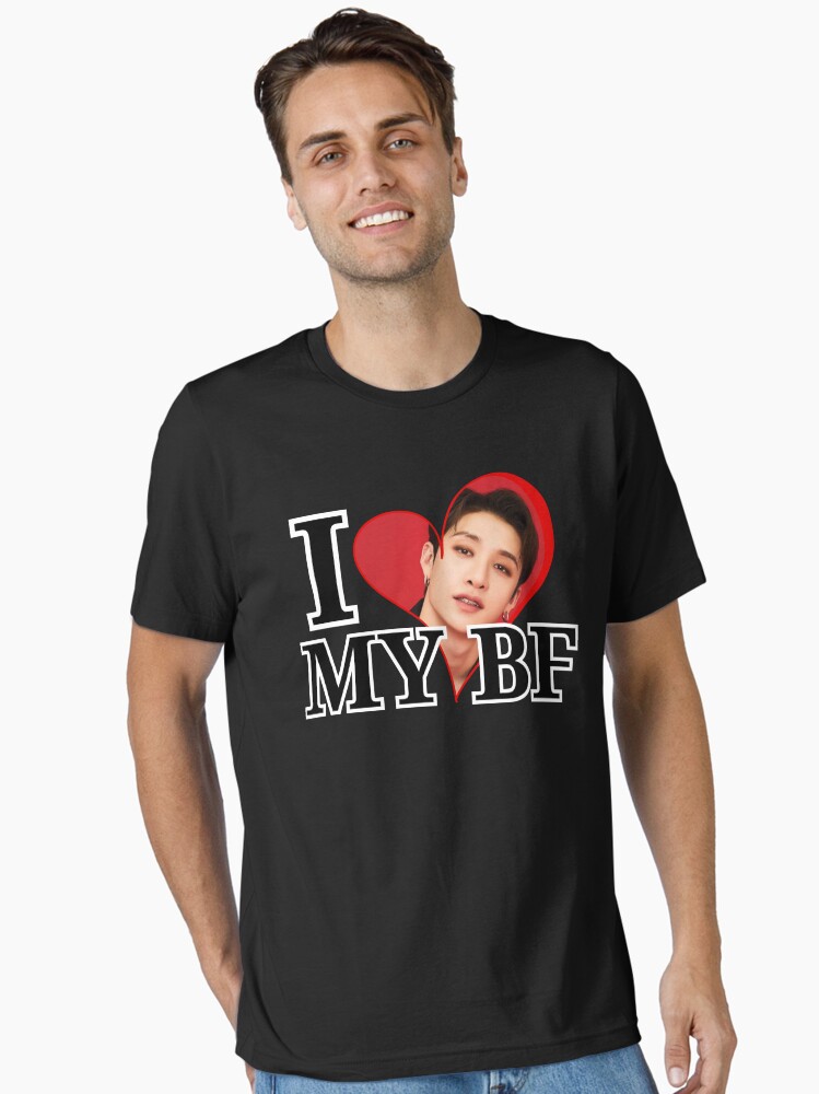 Kpop Stray Kids SKZ Bangchan I Love My Boyfriend Heart