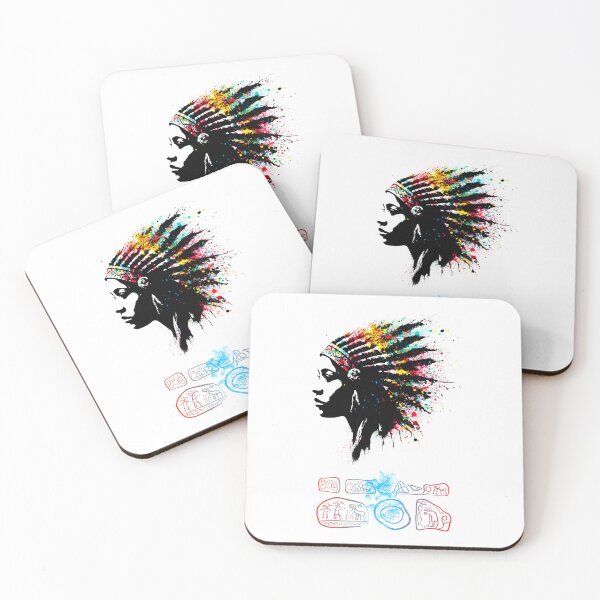 Item preview, Indigenous Women "Nanama" 1 designed and sold by GrooveSkull.