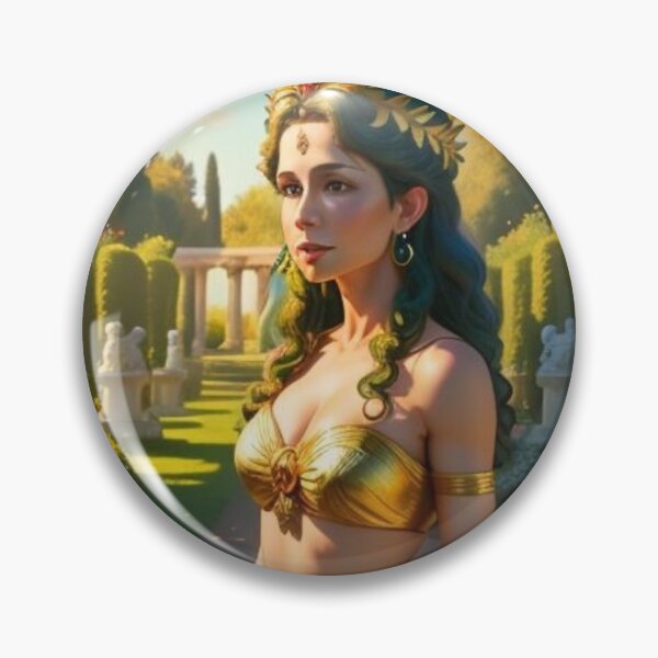 Item preview, Priestess at the Temple of the Garden of the Gods designed and sold by afrancisCL.