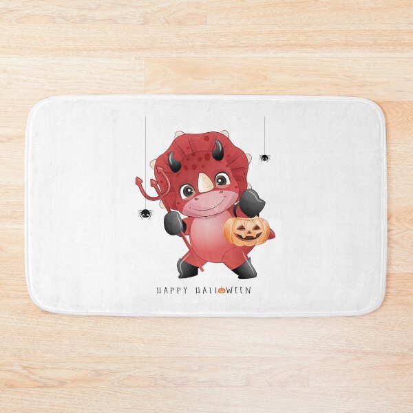 Item preview, little devil cartoon dinosaur, cute dinosaur on Halloween’s day, dinosaur character on Halloween’s day designed and sold by GreyStanzione1.