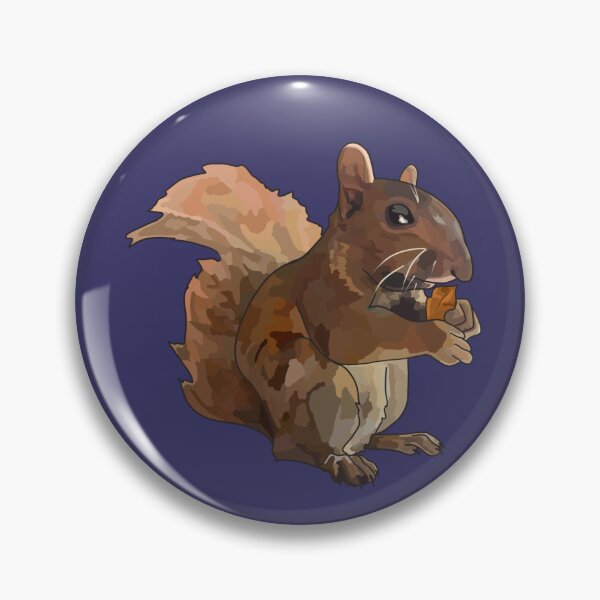 Item preview, Butters the Squirrel designed and sold by WildSideofWNY.
