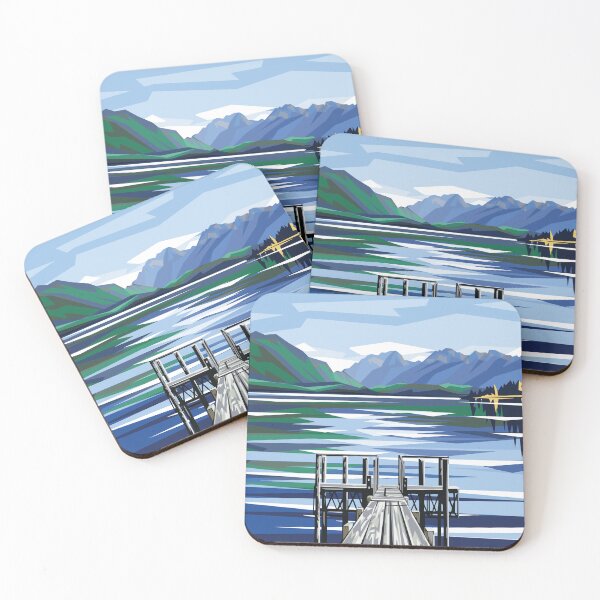Item preview, Te Anau Jetty designed and sold by Art by Ira.
