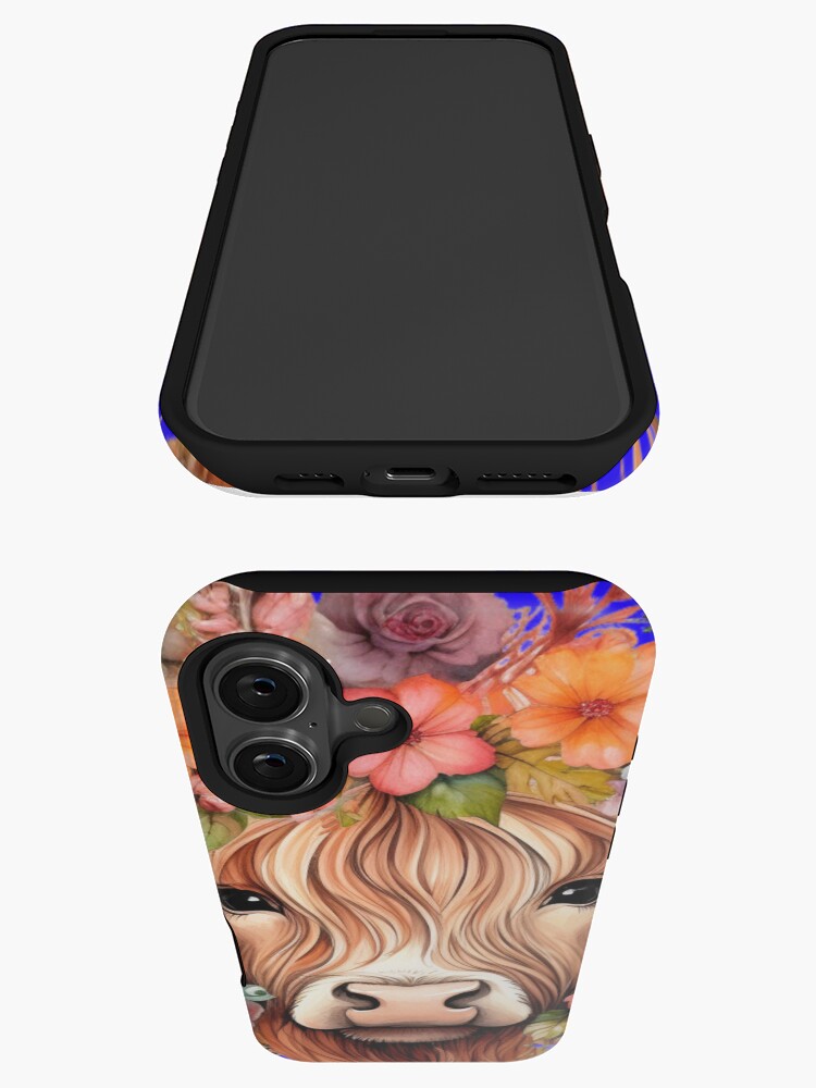 Imagen 3 de 4, Funda de iPhone con la obra Highland Cow, diseñada y vendida por Sandwhit.