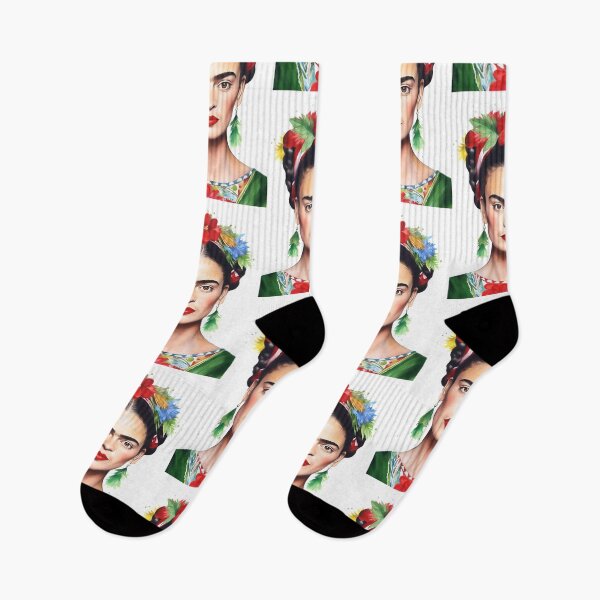 Item preview, Portrait of Frida Kahlo Christmas Love designed and sold by Carinaprint.