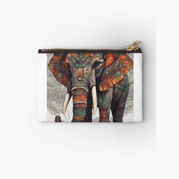 Item preview, Psychedelic Elephant designed and sold by Klatori.