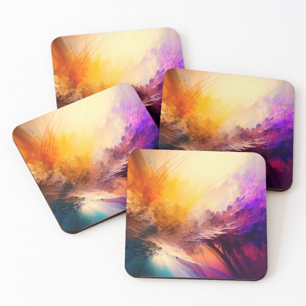 Item preview, Contemporary abstract landscape designed and sold by Art by Lilia.
