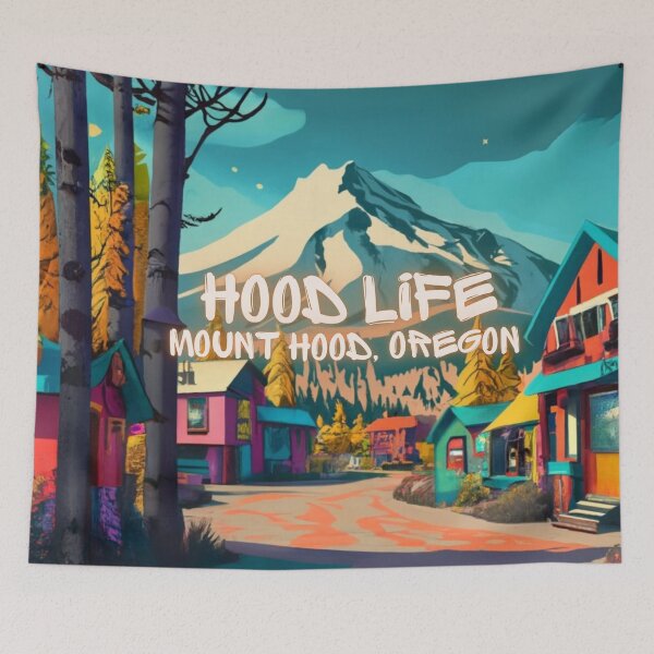 Item preview, Hood Life Mt. Hood Village Oregon designed and sold by OregonsOwn.