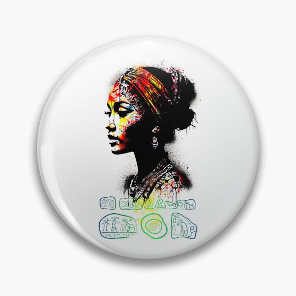 Item preview, Indigenous Women "Nanama" 3 designed and sold by GrooveSkull.