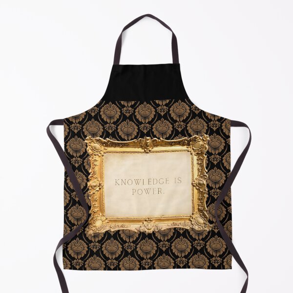 Item preview, Knowledge is Power Dark Academia frame design / Sticker designed and sold by WildBeauty.