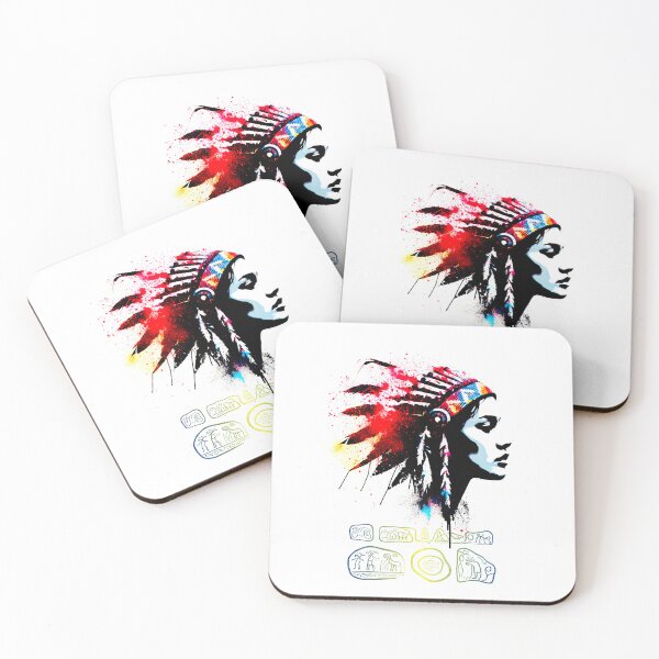 Item preview, Indigenous Women "Nanama" 5 designed and sold by GrooveSkull.